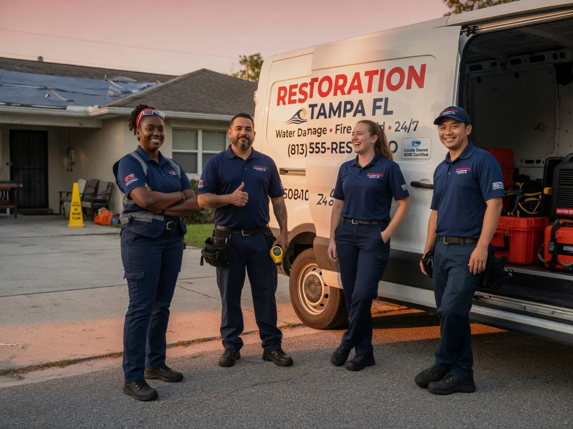 Water Damage Restoration company in Rochert, MN